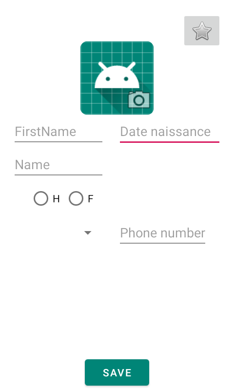 ConstraintLayout exercice 1