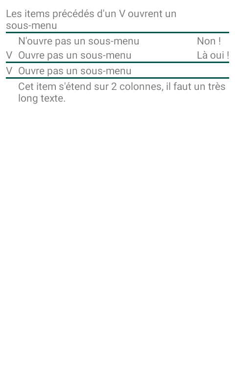 TableLayout exercice 1