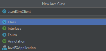Nommage de la classe